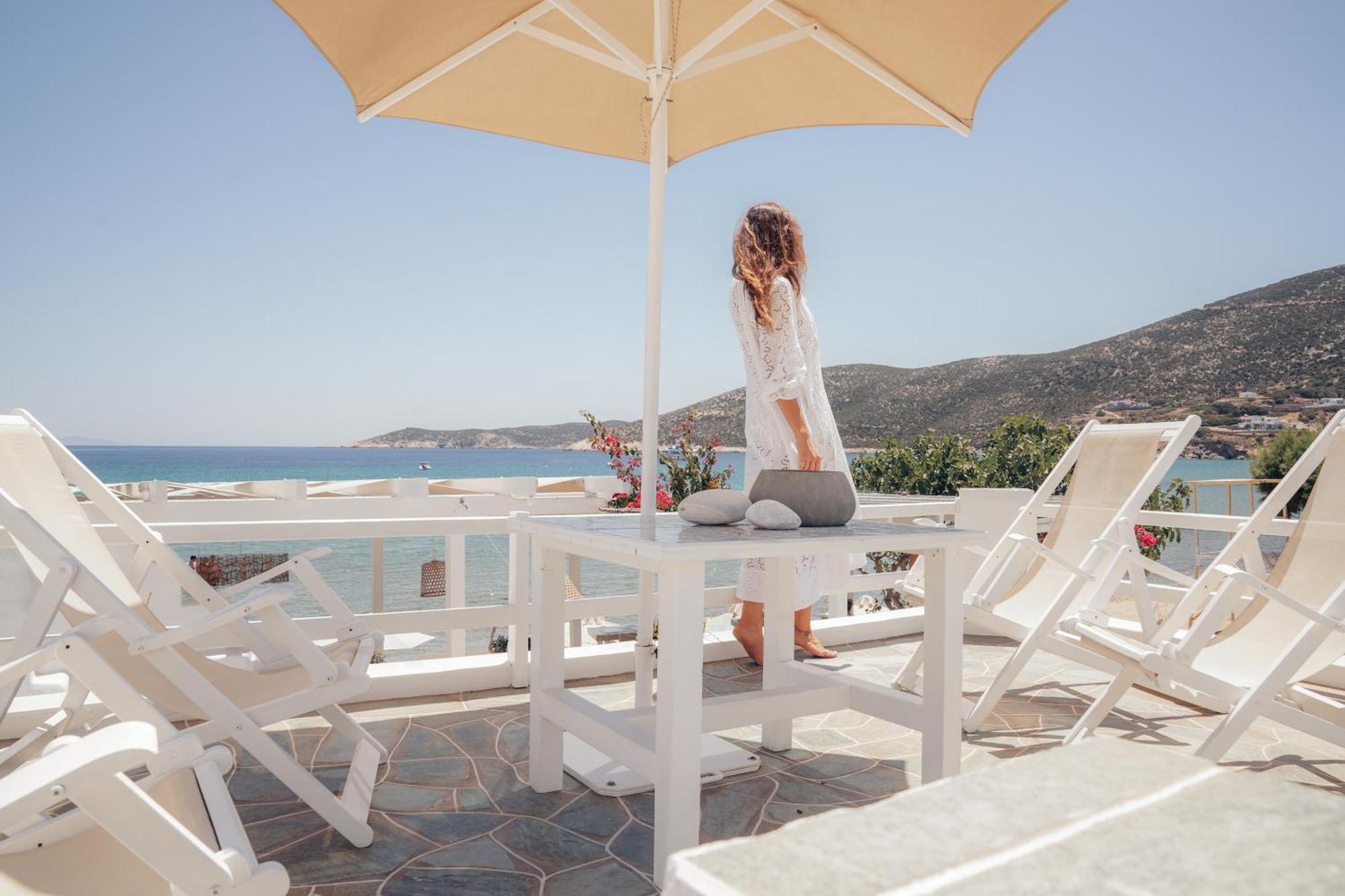 Turquoise Maison By The Sea Platis Gialos  Exterior foto